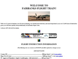 Fairbank Flight Train -